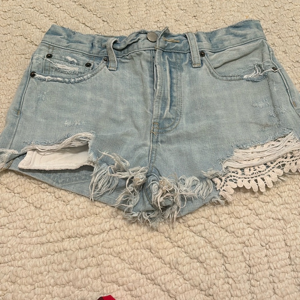 Free people Denim shorts
